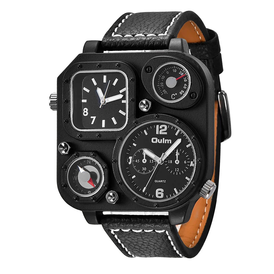Men’s Square Dial Sport Quartz Watch