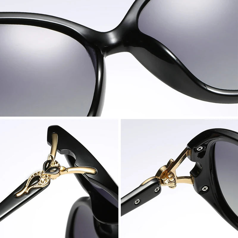Big Oval Polarized Sunglasses