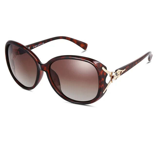 Big Oval Polarized Sunglasses