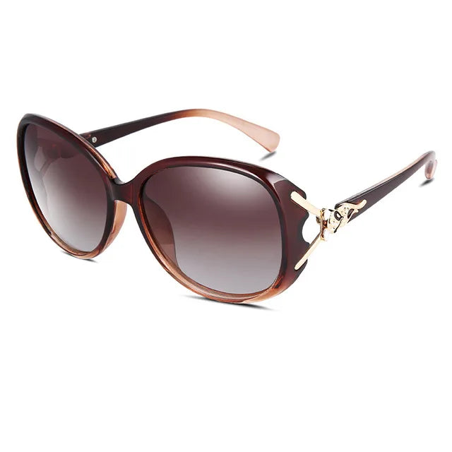 Big Oval Polarized Sunglasses