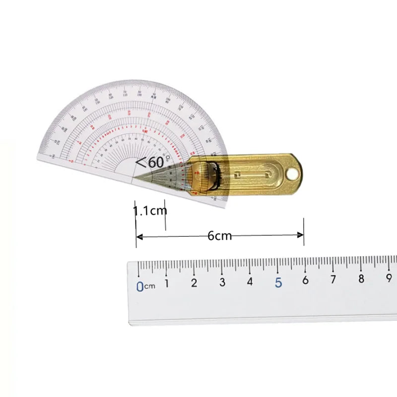 Push-Pull Brass Utility Knife