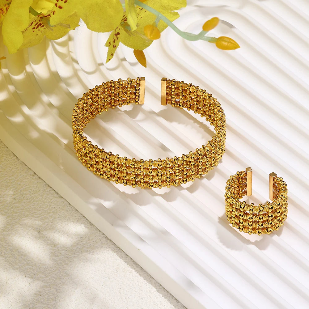 Handmade Woven Beaded Bracelet