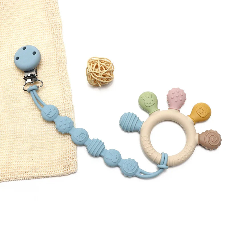 BPA Free Silicone Teether