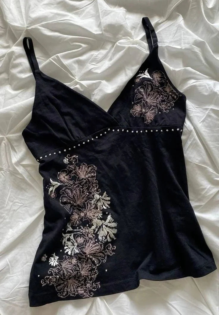 V Neck Streetwear Camisole