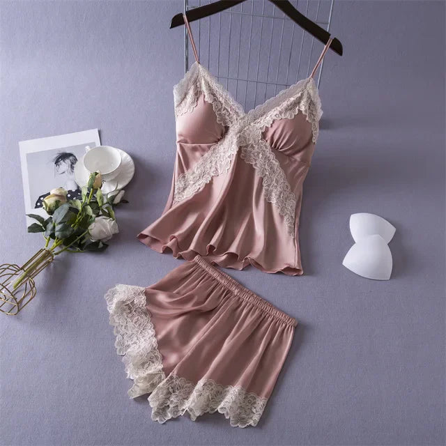 Lace Cami Pajama Set