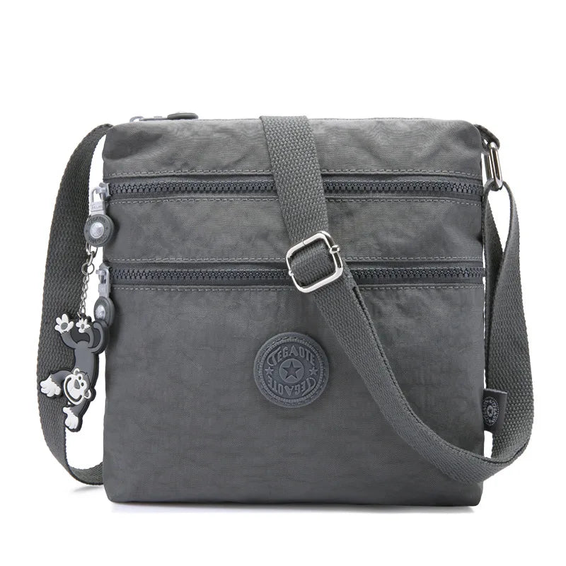 Nylon Shoulder Crossbody Bag