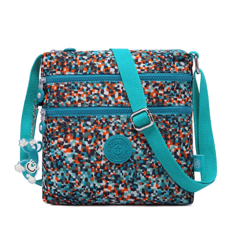 Nylon Shoulder Crossbody Bag
