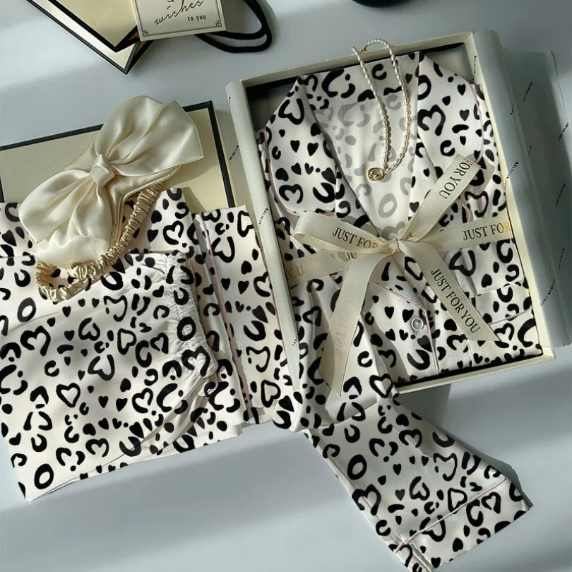 Leopard Pajama Set