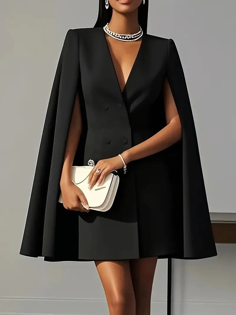 Double Breasted Blazer Dress