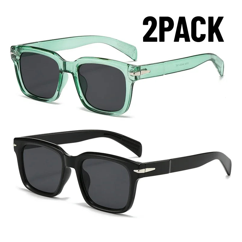 Retro square sunglasses
