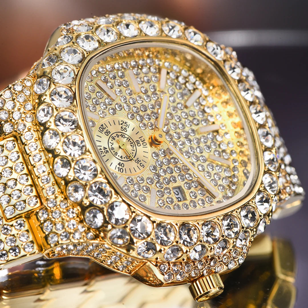Gold Diamond Women’s Watch