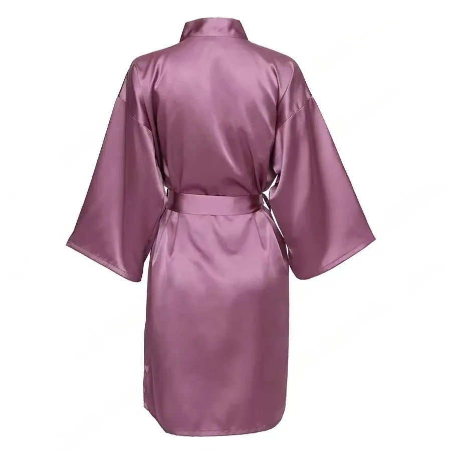 Personalized Satin Bridesmaid Robe