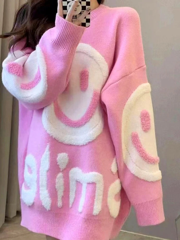 Smiling Face Sweater
