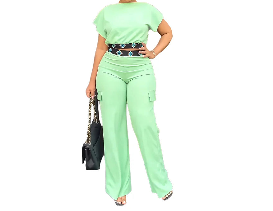 Women’s Geometric Outfit Set