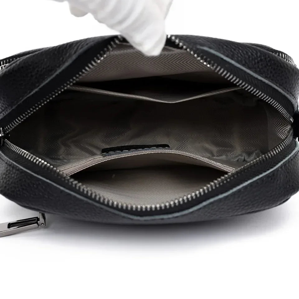 100% Genuine Leather Women's Messenger Bag