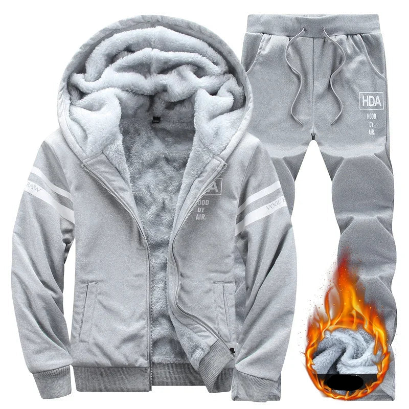 Men's Fleece Tracksuit Set