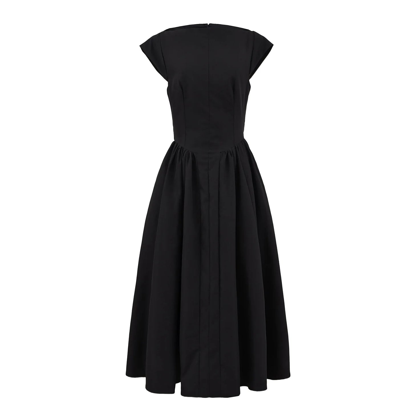 French Style Pleated Dress