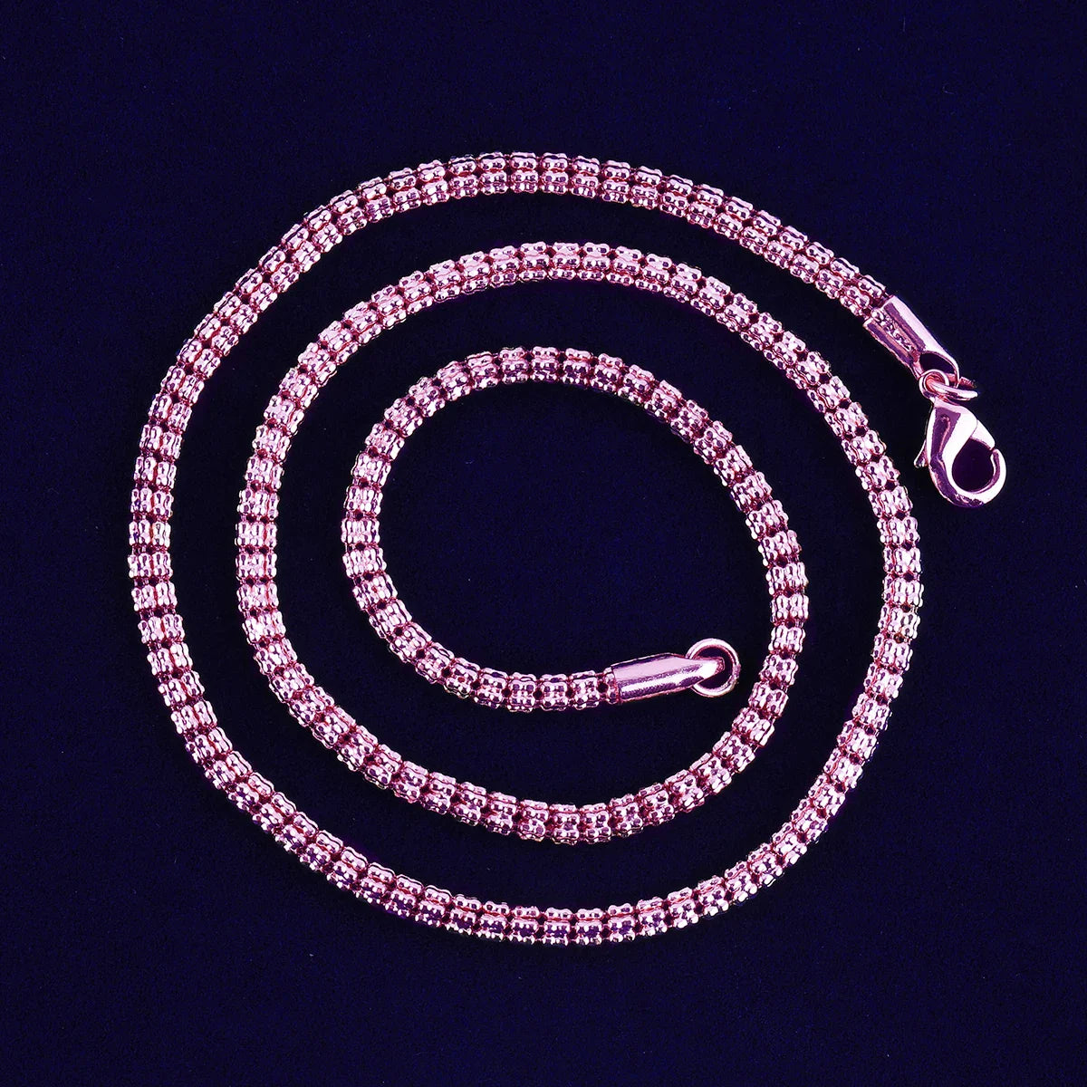 Women’s Gold Plated Snake Link Necklace