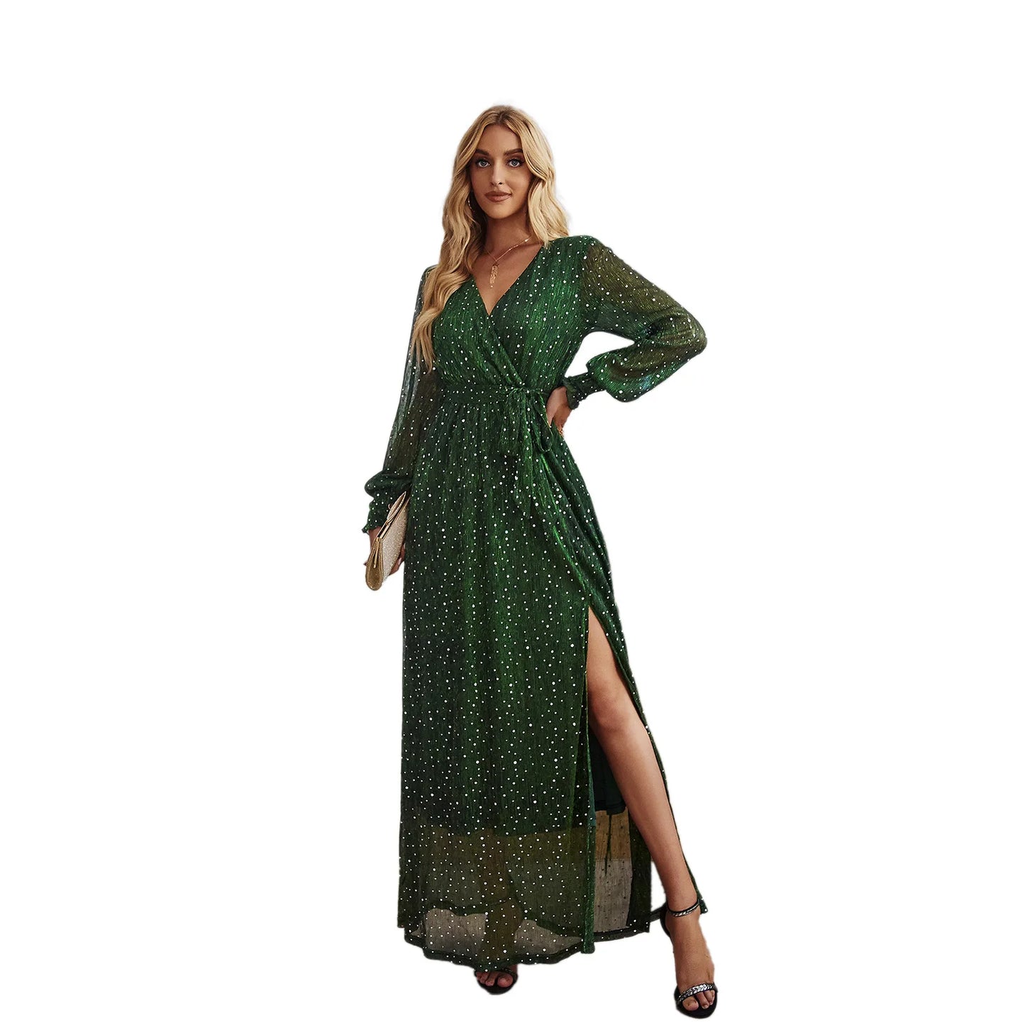 Solid Color Midi Dress