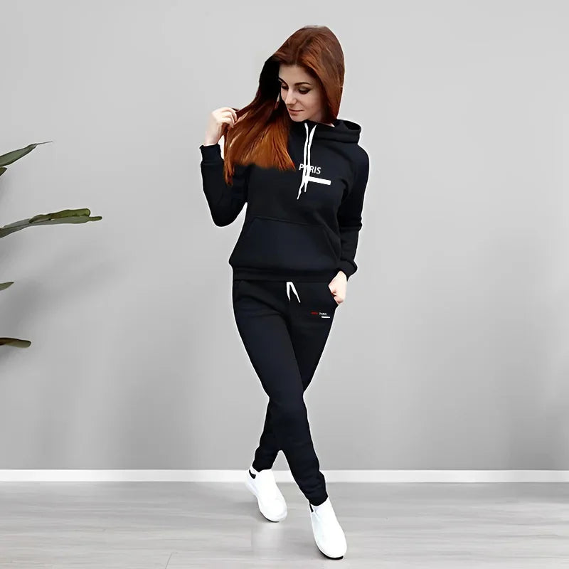 Hooded Tracksuit Set