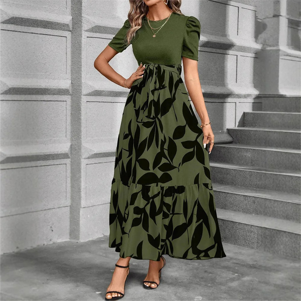 Elegant Floral Maxi Dress