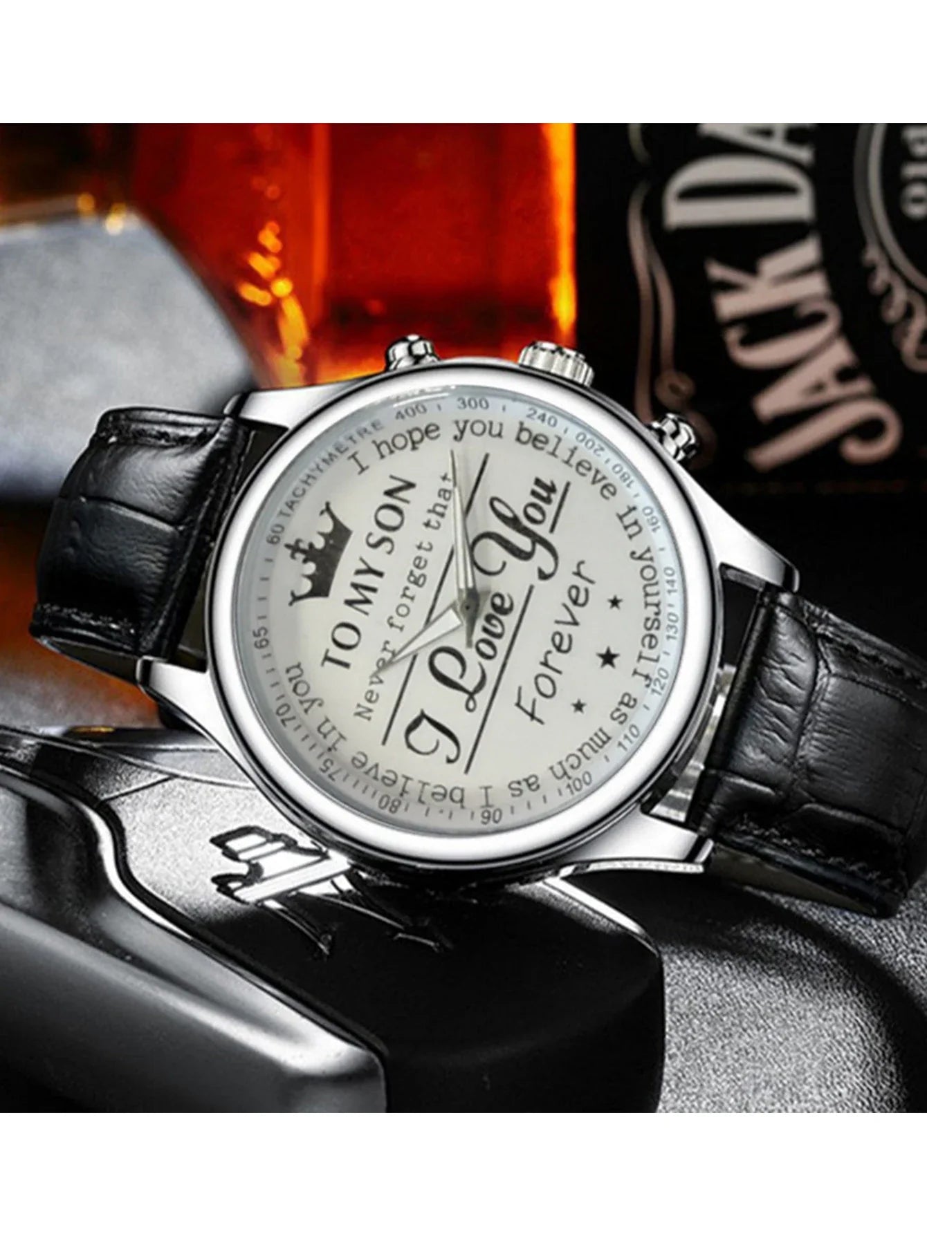 Crown Dial Quartz Watch