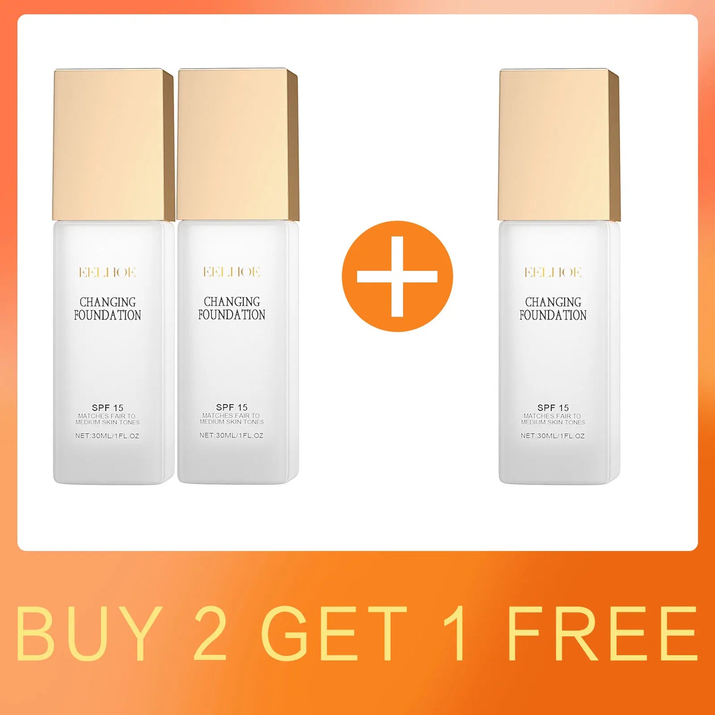 Colour Changing SPF 15 Foundation