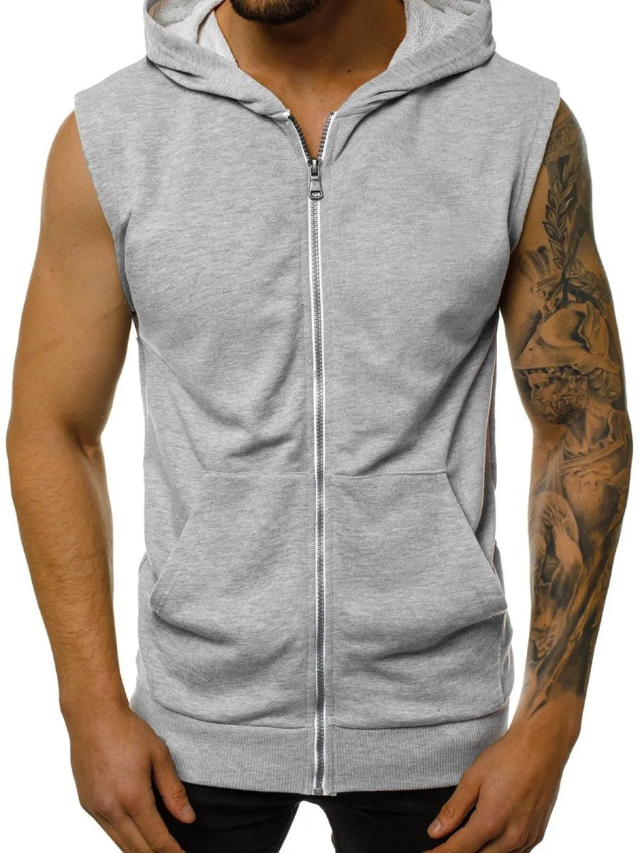 Summer Slim Hooded Vest