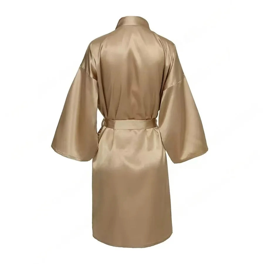 Personalized Satin Bridesmaid Robe