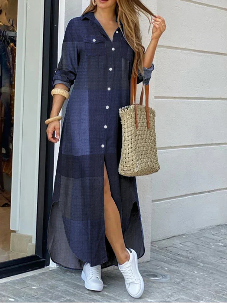 Autumn Leopard Party Dress
