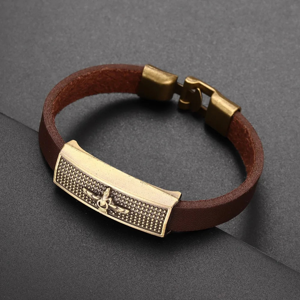 Vintage Eagle Emblem Bracelet