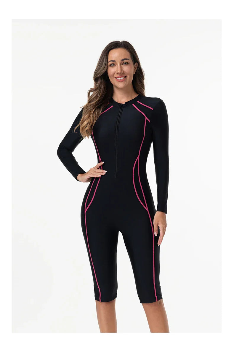 Women’s Sport Sleeve Swimsuit