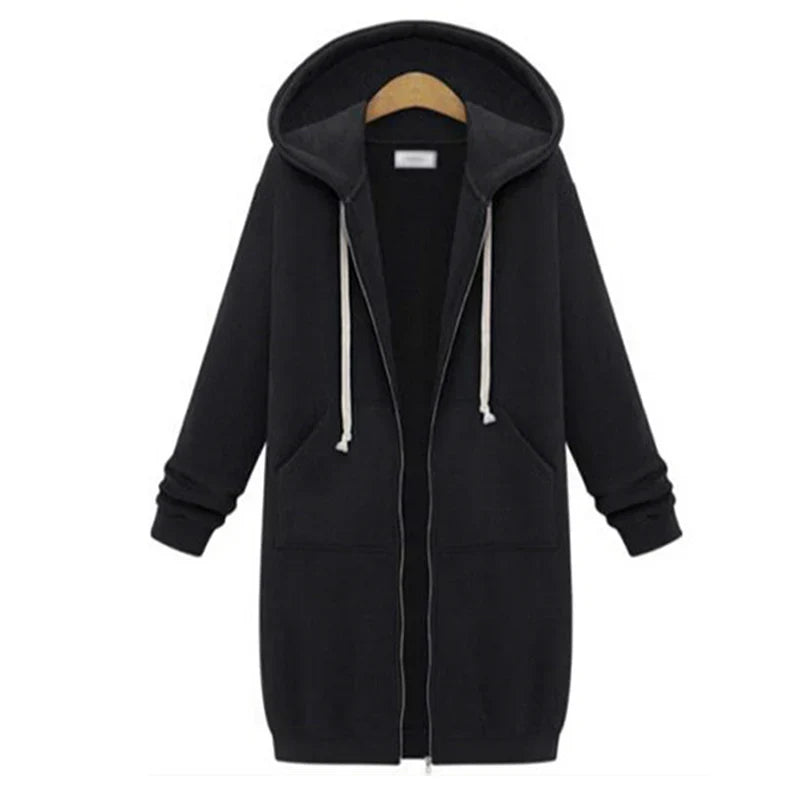 Women’s Thick Hooded Sweatshirt Dress