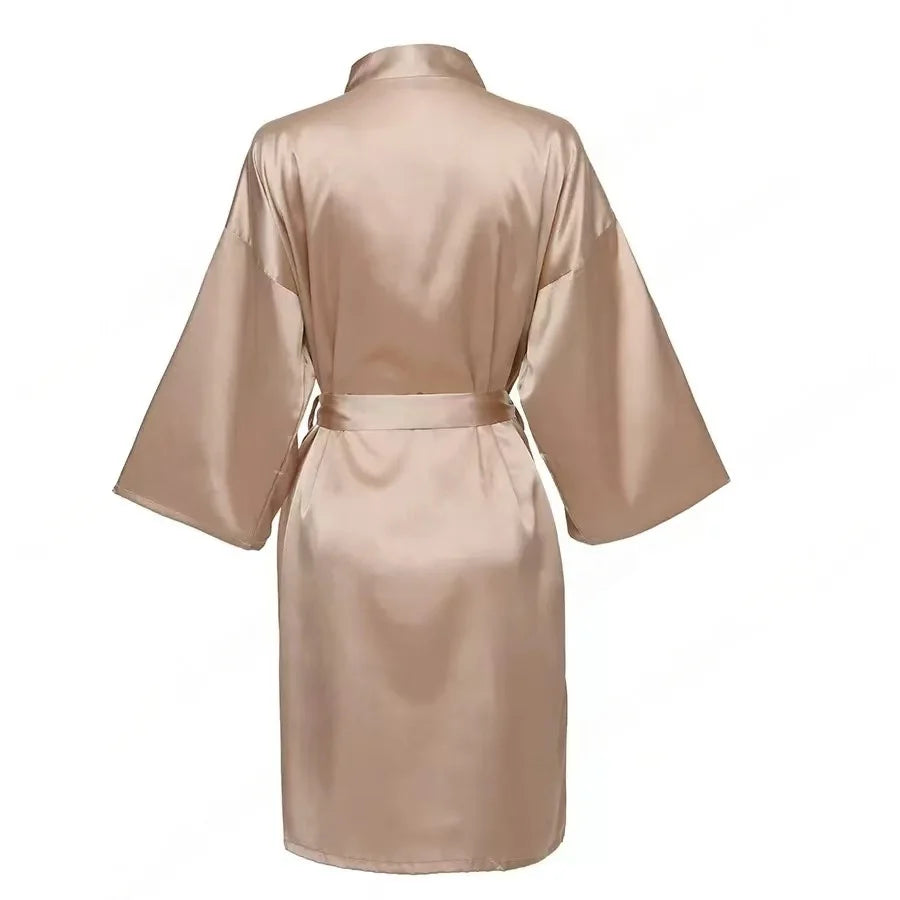 Personalized Satin Bridesmaid Robe