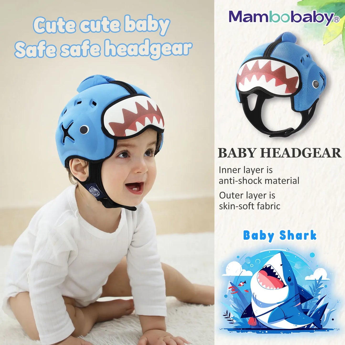 Mambobaby Safe Baby Helmet