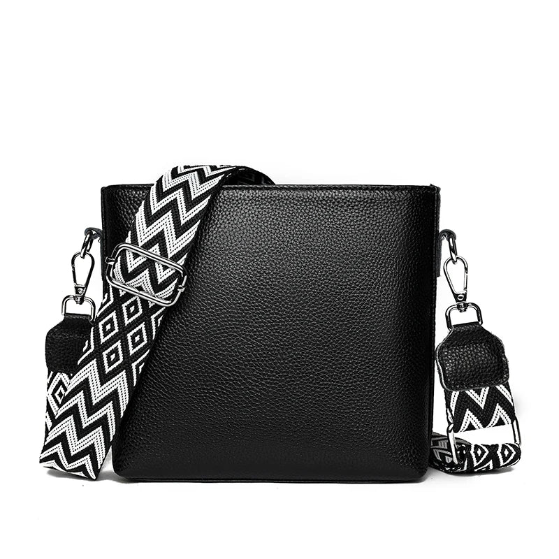 Genuine Leather Crossbody Bag