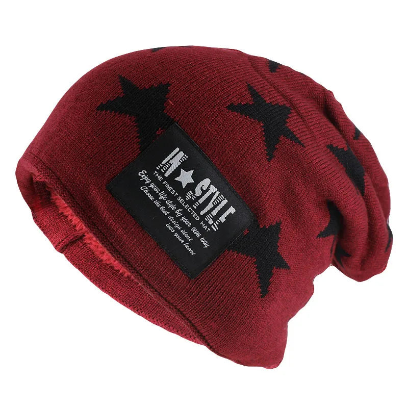 Autumn Star Knit Beanie