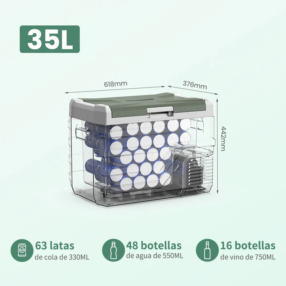 Portable Car Compressor Fridge