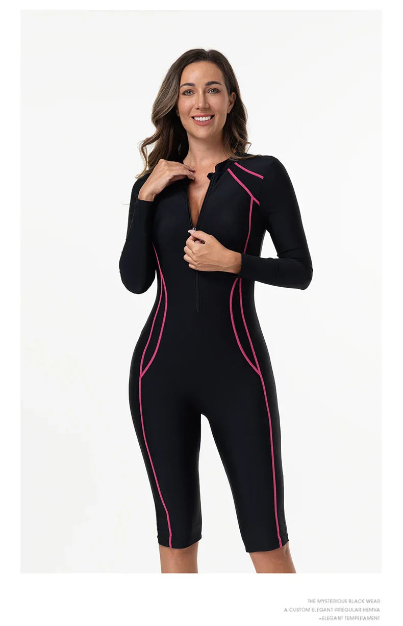 Women’s Sport Sleeve Swimsuit