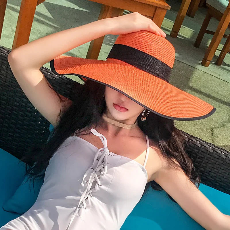 Foldable Summer Straw Hat