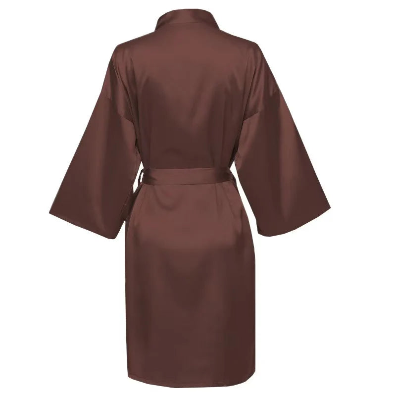 Personalized Satin Bridesmaid Robe