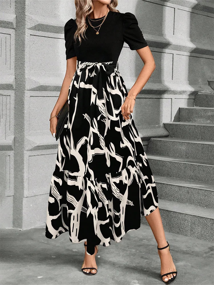 Elegant Floral Maxi Dress