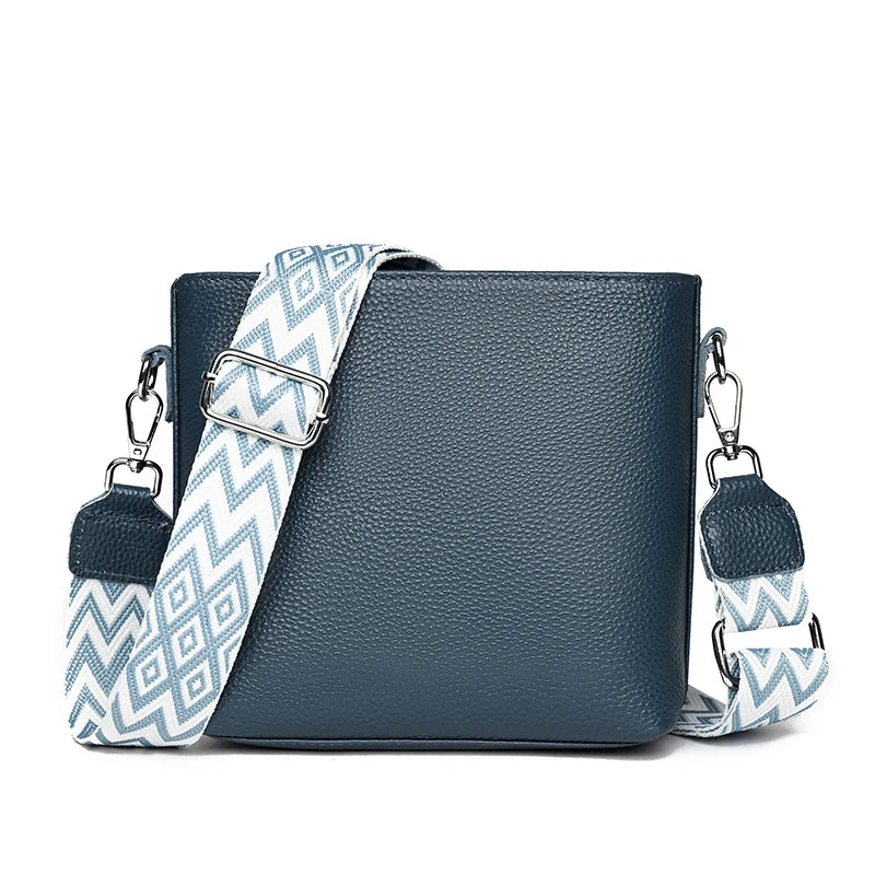 Genuine Leather Crossbody Bag