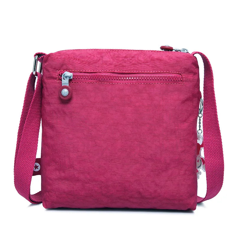 Nylon Shoulder Crossbody Bag