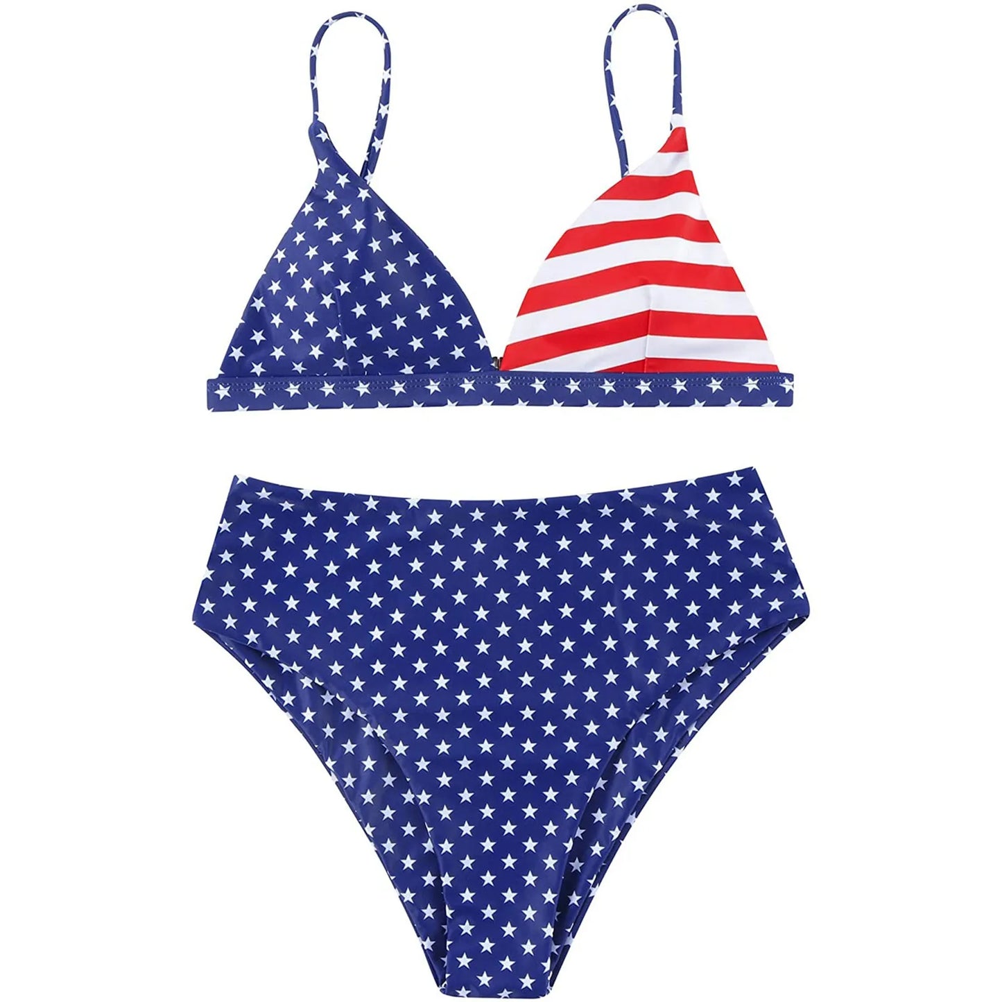 American Flag Swim Set