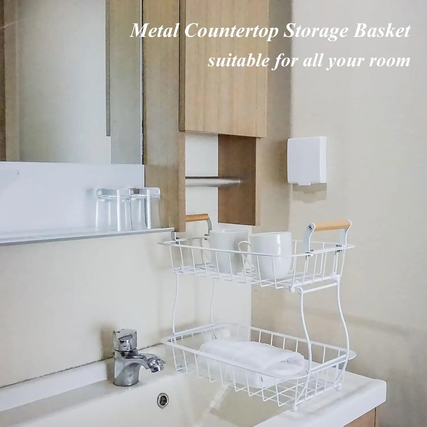 Kitchen Countertop Fruit Basket