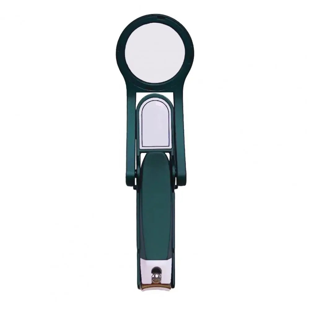 Nail Scissors with Magnifying Glass