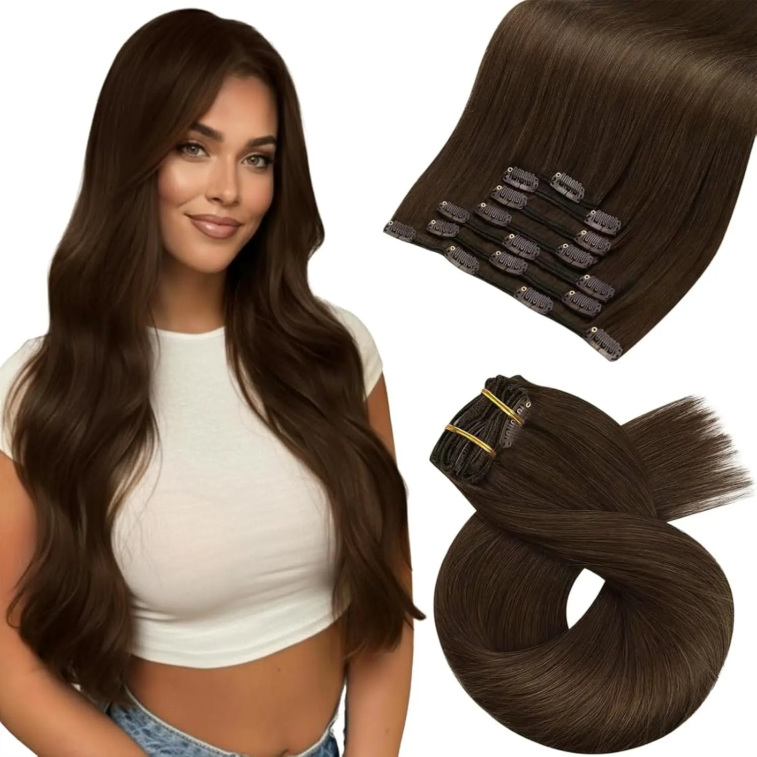 Balayage Clip-In Hair Extensions