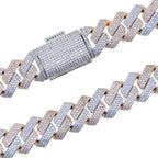 Iced-Out Cuban Zirconia Necklace