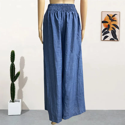 High Waist Wide Leg Pants – Elegant Summer Trousers